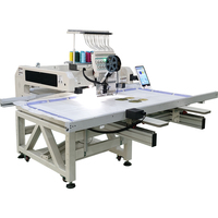 Nouvelle machine à broder plate Gensen 1600x800mm grande taille, moteur haute vitesse, broderie de cordon, perles et paillettes, haute précision