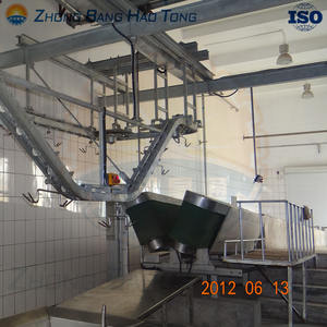 Équipement de traitement automatique de l'abattage de moutons ZBHT, convoyeur à design en V, machine pour abattoir de chèvres et d'<span class=keywords><strong>agneaux</strong></span>, usine de transformation de viande - Product Image 5