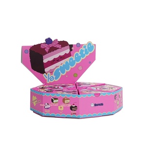 Bajuyu Original Trendy Toy Sweet Series Sliced Cake Blind Box Plush Toy Plants <span class=keywords><strong>Decoration</strong></span> Cute Bag Pendant - Product Image 6