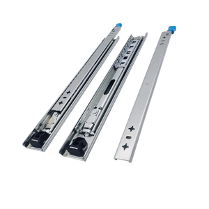 Width 53 mm Heavy Duty <strong>Drawer</strong> <strong>Slides</strong> Thickness 2.0 <strong>Slides</strong> with <strong>Lock</strong> Zinc White Different Length Option 36INCH and 48INCH - Product Image 1