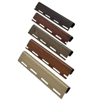 Profilés d'angle en PVC imitation bois, panneaux de lambris en fibre de bambou, moulures décoratives, profilés de bordure – Chine