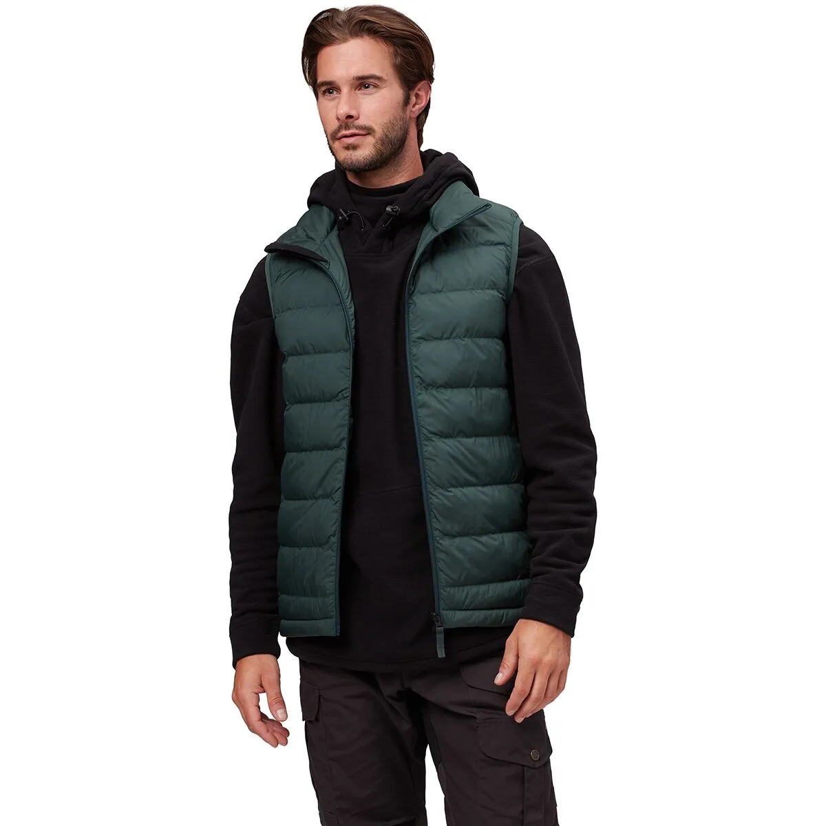 2022 New Design Custom High Quality Men Tall Big Warm Outdoor Climbing Polyester Utility Casual Puffer Vest