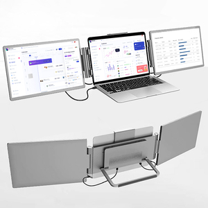 Sibolan 14 <span class=keywords><strong>inch</strong></span> Ba xách tay màn hình LCD Màn hình <span class=keywords><strong>IPS</strong></span> 1920*1200P kép Extender USB3.1 Type-C 60Hz bằng sáng chế thiết kế cho LPS hiển thị - Product Image 1
