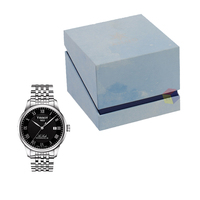 Boîte de rangement et d'exposition pour montres pour hommes, vide, de qualité supérieure, avec couvercle et base, boîtes rigides, écologiques, laminage mat