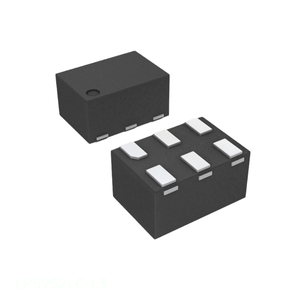 วงจรอิเล็กทรอนิกส์การจัดการพลังงาน (PMIC) LP5952LC-1.3 6 UFDFN - Product Image 1