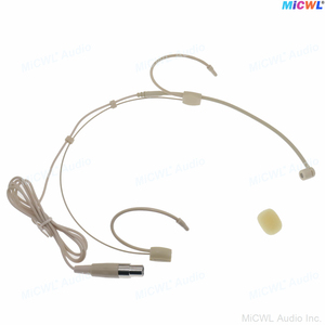 Micrófono de auriculares unidireccional para EW G3 <span class=keywords><strong>G4</strong></span> ULX SLX QLX TA4F 4Pin 3Pin Audio-Technica 3,5mm Jack Wireless BeltPack MiCWL OM68 - Product Image 2