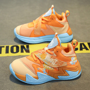 NOVEDAD DE VERANO 2025, zapatos deportivos antideslizantes para niños, zapatos de baloncesto de entrenamiento profesional para niños, botas antideslizantes resistentes al desgaste - Product Image 5
