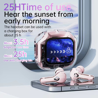 Écouteurs intra-auriculaires TWS LuxuGift Airmax JL Chipset avec réduction de bruit et écran tactile numérique, étanchéité IPX5 pour le gaming
