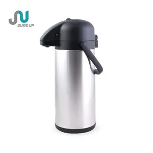 Classic Design stainless steel airpot airpot thermos Stainless Steel Airpot pump vacuum jug for hotel
