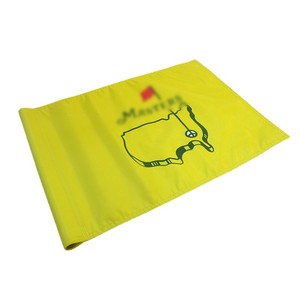 Bandera Verde Oficial de la PGA Masters de 15x22cm, Impresión en Serigrafía de Nailon, Accesorio para Hoyos de Golf - Product Image 1