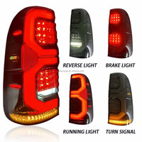 Feux arrière à LED dynamiques à défilement GR pour Toyota Hilux Vigo 2005-2014 – Kit de modification automobile