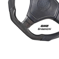 Volant en fibre de carbone pour BMW E46 M3, amélioration classique des performances intérieures, sans airbag