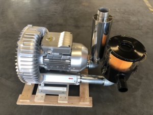 <span class=keywords><strong>Pompe</strong></span> à air électrique à faible bruit 2200W monophasé haute pression 19kpa 318m3/h ventilateur de Turbine à air à anneau Vortex pour usage industriel - Product Image 6