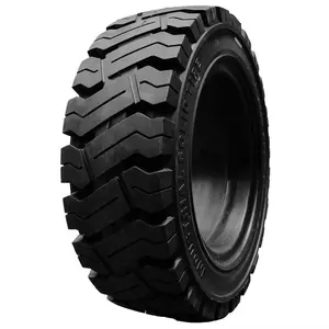 Fabricant de pneus solides pour chariot élévateur Fournisseur de pneus solides 500 Pneus solides de différentes tailles avec jantes non marquantes disponibles en stock