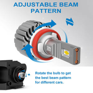 Fabricante marca Spider ND 140W 50000lm accesorios LED faro de coche auto Luz de coche 9005 LED H7 CANbus H11 9006 faro LED - Product Image 4