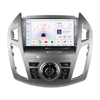 CARUPEZ - Pantalla de Navegación Estéreo para Automóvil Android de 9 Pulgadas para Ford Transit/Tourneo Connect 2013-2018, Conexión Plug & Play, Carplay, DSP