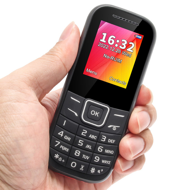 QTECH C1200 1.8 Inch Screen Single SIM Keypad CDMA 800MHz Low Price Mobile Phone