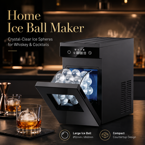 Wholesale 144Pcs/day <b>Ice</b> Ball <b>Maker</b> Machine Countertop Mini <b>Ice</b> <b>Maker</b> Sphere <b>Ice</b> <b>Maker</b> Machine 60mm Diameter Big Sphere <b>Ice</b> -17 - Product Image 1