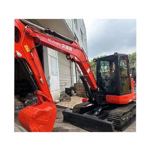 Prêt à expédier l'excavatrice utilisée Kx163 originale de Kubota du Japon mini excavatrice utilisée de Kubota de 6 tonnes excavatrice KX163-5 fabriquée au Japon - Product Image 1