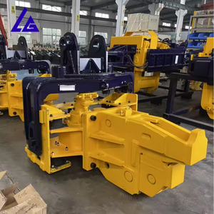 Marteau vibrant hydraulique rotatif à 180 degrés avec moteur, piqueuse haute efficacité pour excavatrices de 16 à 50 tonnes, projets de clôtures solaires - Product Image 2