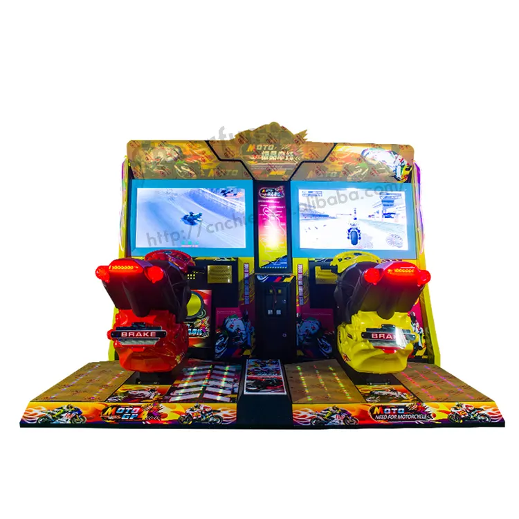 42''lcd TT động cơ đồng xu oprate Arcade 2 người chơi trò chơi xe trò chơi video mô phỏng đua xe trò chơi máy để bán