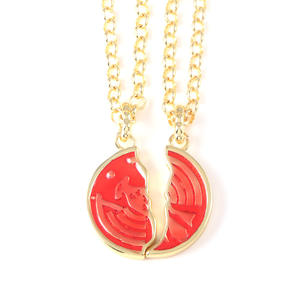 Anime 2pcs <span class=keywords><strong>Kamen</strong></span> <span class=keywords><strong>Rider</strong></span> 000 Ankh Flying Eagle Collier Pendentif Cartoon Eagle Eye Coin Chain Collier - Product Image 1