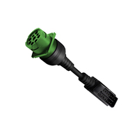 Durabilidad verde personalizada J 1939 Cables OBD OBD2 J1962 Adaptador de conector Lector de código Eld Arnés de cables