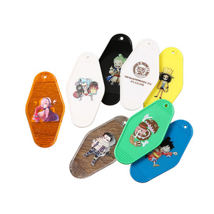 Thẻ Chìa Khóa Nhựa Cổ Điển Móc Khóa Khách Sạn Motel, Móc Khóa Nhãn Chìa Khóa Khách Sạn Motel Đồ Trang Trí Cổ Điển Hình Thoi Để Trống Ngày Lễ Tình Nhân Tự Làm - Product Image 4