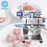 Nouvelle machine multifonctionnelle pour la fabrication de gâteaux de lune au chocolat et au jaune d'œuf, 220V, 20-120 pièces/min, équipement pour usine alimentaire
