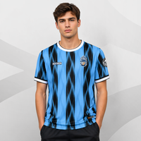 Maillot de football respirant en polyester sublimé HOSTARON en gros, t-shirt de football personnalisé avec logos, maillot d'équipe de football rétro