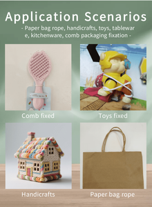 Factory Price <b>Braided</b> Paper <b>Cord</b> Gift Bag Paper Rope 0.8-3mm Twisted Rope - Product Image 6