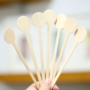 Palito de Madeira Ecológico para Mexer Café com Logotipo Personalizado, Certificado CE, para Restaurantes, em Estoque, Venda Quente - Product Image 2