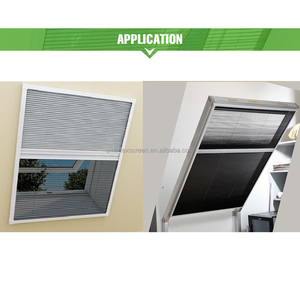 Rèm Lưới Xếp Li Màn Chống Muỗi Cửa Sổ Màn Hình Ruồi Cửa Sổ Màn Hình Côn Trùng <span class=keywords><strong>Polyester</strong></span> Có Thể Thu Vào - Product Image 5