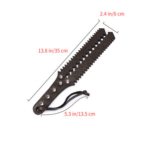 Accessoires sexuels en cuir Bdsm, fouet fétiche Bdsm, jouets érotiques pour couples, pagaie pour fessées pour adultes - Product Image 2