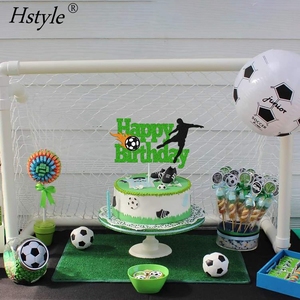 Adorno <span class=keywords><strong>para</strong></span> <span class=keywords><strong>Pastel</strong></span> <span class=keywords><strong>de</strong></span> Fútbol, Letrero <span class=keywords><strong>de</strong></span> Feliz Cumpleaños, Decoraciones <span class=keywords><strong>para</strong></span> <span class=keywords><strong>Pastel</strong></span> <span class=keywords><strong>de</strong></span> Jugador <span class=keywords><strong>de</strong></span> Fútbol <span class=keywords><strong>para</strong></span> Fiesta <span class=keywords><strong>de</strong></span> Cumpleaños Deportiva <span class=keywords><strong>para</strong></span> Niño o Niña PQ912 - Product Image 3