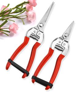 נירוסטה pruning מספריים גינון מספריים פירות ביתיים קטיף ענבים מספריים גינה ענף כלי גיזום - Product Image 3