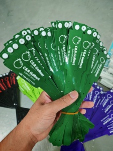 Pulsera de Identificación de PVC Impermeable Marca XHL 2025, Códigos QR Diferentes, Color Personalizado, Logotipo Impreso, Estilo Artificial, Promocional - Product Image 5