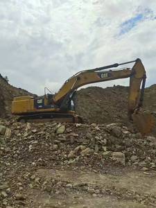 Excavatrice sur chenilles CAT 349D2L 330D 330D2 330C 325D2L 390FL d'occasion de fabrication japonaise avec pompe moteur à composants de base à bas prix - Product Image 4