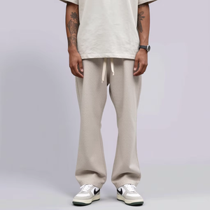 Pantalon de jogging pour homme Edgy Street <span class=keywords><strong>Guy</strong></span>, doublé polaire, coupe droite, ample, essentiel pour la course, le sport, le yoga - Product Image 1