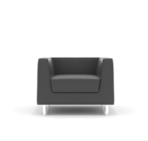 Muebles de oficina modernos, sofá de recepción tapizado de cuero, juego de sofá de oficina para edificio de oficinas, taller escolar - Product Image 2