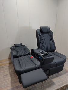VIP Aero asiento de Banco de cuero sofá cama 300 PU cuero Camper Van para Multivan T5 V clase asientos de coche modificados - Product Image 5
