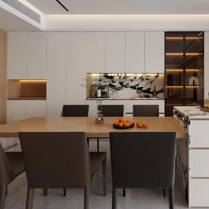 KINGV Modern <span class=keywords><strong>Minimalist</strong></span> Style Esstisch schrank - Product Image 1