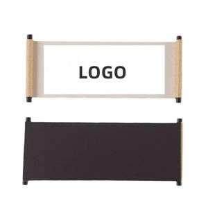 Imán de Refrigerador Rectangular Personalizado, Mini Pintura en Rollo, Imán Delgado de Madera para Decoración - Product Image 1