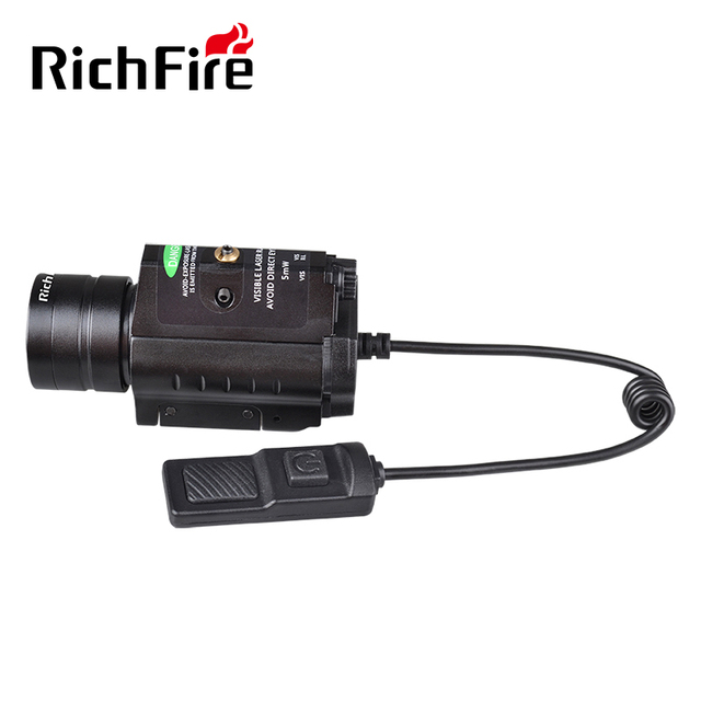 Mini Light Flashlight Tactical Laser Light Pointer Laser Green Combo Light