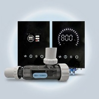 Salz-Chlor-Generator 45g/h Selbstreinigende Titan-Elektrolysezelle APP-Steuerung Salz-Chlorinator-System für Schwimmbäder PVC