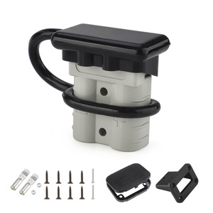 Connecteur de charge industriel 50A femelle 3 positions avec cache-poussière pour applications à courant élevé - Product Image 5