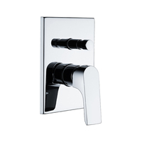 Robinet de lavabo à débit bas monté sur un pont de hauteur moyenne Standard du brésil pour salle de bain