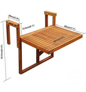 <span class=keywords><strong>Mesa</strong></span> <span class=keywords><strong>Plegable</strong></span> de Madera para <span class=keywords><strong>Balcón</strong></span>, <span class=keywords><strong>Mesa</strong></span> <span class=keywords><strong>Colgante</strong></span> de Bambú para <span class=keywords><strong>Balcón</strong></span> - Product Image 5