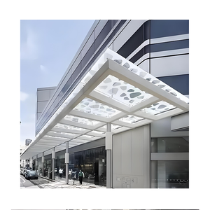 为商场和酒店用途而定制的钢制天篷和走道遮盖物 - Product Image 1