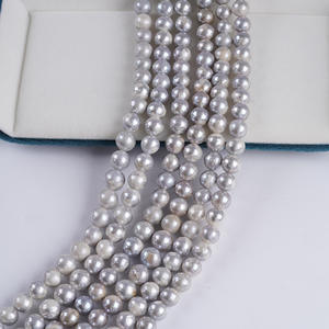 Cuentas Edison de Zhuji de 9-11 mm, Perlas Sueltas Naturales de Agua Dulce, Dispersas, para Hacer Collares y Pulseras, Hilo de Cuentas Hechas a Mano - Product Image 5